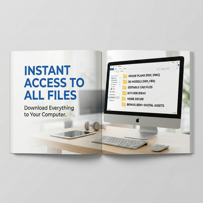 100+ Premium Home Plans Pack With 3D and Editable CAD File